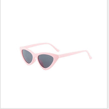 Load image into Gallery viewer, Triangle  Retro Alloy Cat Eye Ladies Sexy Retro Cat Eye Sunglasses Brand Designer Color Glasses TEP Concave Convex