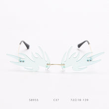 Load image into Gallery viewer, Ultralight Monster Sunglasses Women Small Cat Eye Rimless Sun Glasses Men Female Punk Glasses Shades UV400 Oculos