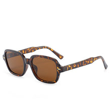 Load image into Gallery viewer, Unisex Square Sunglasses Men Women Popular Small Frame Yellow Sunglasses Female Retro Rivet Glasses Cute Pretty Eyewear