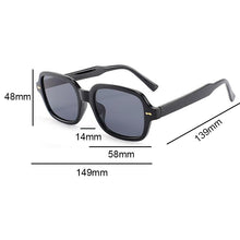 Load image into Gallery viewer, Unisex Square Sunglasses Men Women Popular Small Frame Yellow Sunglasses Female Retro Rivet Glasses Cute Pretty Eyewear