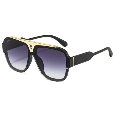 Vintage Big Frame Square Sunglasses Women Men 2023  Brand Design Popular Travel Gradient Sun Glasses Shades UV400