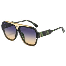 Load image into Gallery viewer, Vintage Big Frame Square Sunglasses Women Men 2023  Brand Design Popular Travel Gradient Sun Glasses Shades UV400
