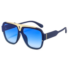 Load image into Gallery viewer, Vintage Big Frame Square Sunglasses Women Men 2023  Brand Design Popular Travel Gradient Sun Glasses Shades UV400