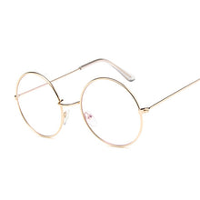 Load image into Gallery viewer, Vintage Clear Lens Glasses Women Nerd Eyewear Retro Metal Frame Eyeglasses Black Small Red Round Circle Eye Glasses