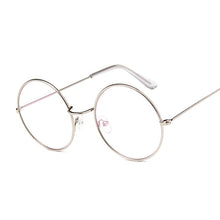 Load image into Gallery viewer, Vintage Clear Lens Glasses Women Nerd Eyewear Retro Metal Frame Eyeglasses Black Small Red Round Circle Eye Glasses
