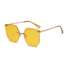 Load image into Gallery viewer, Vintage Sun Glasses Rimless Women Sunglasses Gradient Lens Brand Designer Oculos De Sol Feminino