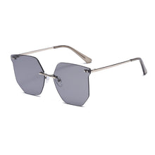 Load image into Gallery viewer, Vintage Sun Glasses Rimless Women Sunglasses Gradient Lens Brand Designer Oculos De Sol Feminino