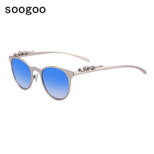 Load image into Gallery viewer, Vintage Golden Leopard Classic Round Sunglasses Men Retro Small Frame  Brand Designer Sun Glasses Women UV400
