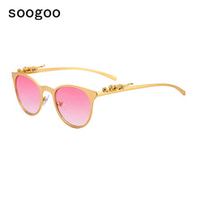 Load image into Gallery viewer, Vintage Golden Leopard Classic Round Sunglasses Men Retro Small Frame  Brand Designer Sun Glasses Women UV400