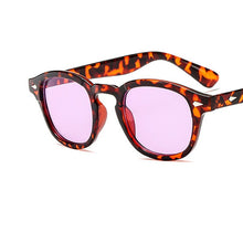 Load image into Gallery viewer, Vintage Johnny Depp Style Round Sunglasses Clear Tinted Lens Brand Design Party Show Sun Glasses Oculos De Sol