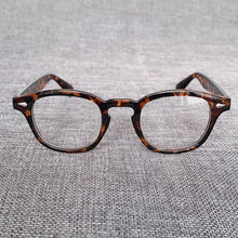 Load image into Gallery viewer, Vintage Johnny Depp Style Round Sunglasses Clear Tinted Lens Brand Design Party Show Sun Glasses Oculos De Sol