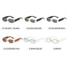 Load image into Gallery viewer, Vintage  Brand Designer Diamond Square Sunglasses Women 2023 Travel Gradient Crystal Small Punk Sun Glasses Shades
