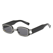 Load image into Gallery viewer, Vintage  Brand Designer Diamond Square Sunglasses Women 2023 Travel Gradient Crystal Small Punk Sun Glasses Shades