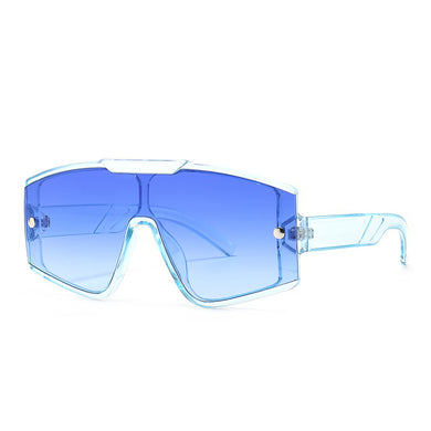 Vintage Oversized Square Sunglasses Women Men  Brand Designer Travel Big Frame Flat Top Sun Glasses Shades UV400