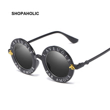 Load image into Gallery viewer, Vintage Round Sunglasses Women Brand Designer Vintage Gradient Shades Sun Glasses Female UV400 Oculos Feminino Lentes