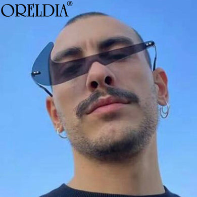 Vintage Small Rimless Sunglasses Women Men  Brand Designer Travel Funny Sport Colorful Sun Glasses Shades