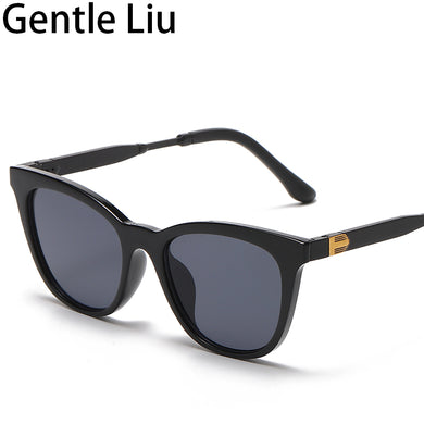 Vintage Square Sunglasses Men 2023  Brand Designer Small Sun Glasses for Women Black Retro Eyewear Shades UV400