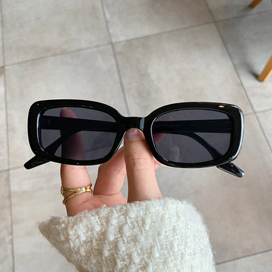 Vintage Square Sunglasses Women Brand Designer Black Small Frame Sun Glasses Mirror Retro Oculos De Sol Feminino
