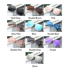 Load image into Gallery viewer, Vintage Square Sunglasses Women Brand Designer Retro Gradient Shades Sun Glasses Female   Oculos