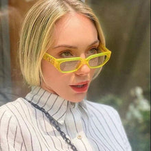 Load image into Gallery viewer, Vintage Square Sunglasses Women Men 2023  Brand Designer Travel Small Frame Green Sun Glasses Female Lady UV400