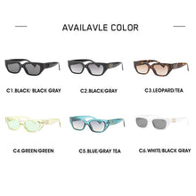 Load image into Gallery viewer, Vintage Square Sunglasses Women Men 2023  Brand Designer Travel Small Frame Green Sun Glasses Female Lady UV400