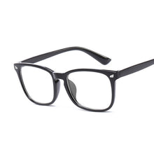 Load image into Gallery viewer, Vintage Transparent Rectangle Glasses Women Retro Square Frame Sun Glasses Brand Designer  Female Blue Eyewear