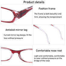 Load image into Gallery viewer, Vintage Vision Care Classic Printing Glasses Presbyopia Eyeglasses Diamond Embellished Eyewear Computer Goggles