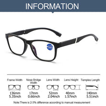 Load image into Gallery viewer, Vision Care +10~+40 Ultralight Presbyopic Eyeglasses Anti Blue-ray Far Sight Eyewear Reading Glasses