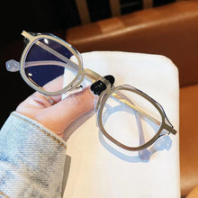 Carica l'immagine nel visualizzatore di Gallery, Occhiali da donna rotondi anti luce blu da uomo Occhiali da vista blu con blocco dell'ombreggiatura Occhiali da vista Occhiali da vista Studenti Computer 