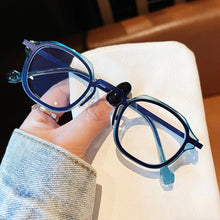 Carica l'immagine nel visualizzatore di Gallery, Occhiali da donna rotondi anti luce blu da uomo Occhiali da vista blu con blocco dell'ombreggiatura Occhiali da vista Occhiali da vista Studenti Computer 