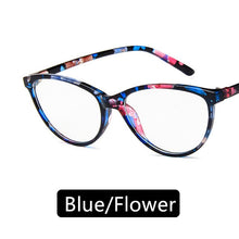 Load image into Gallery viewer, Women Cat Eye Eyeglasses Men Myopia Optical Glasse Frame Eye Glasses Computer Transparent Clear Frame Oculos