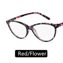 Load image into Gallery viewer, Women Cat Eye Eyeglasses Men Myopia Optical Glasse Frame Eye Glasses Computer Transparent Clear Frame Oculos