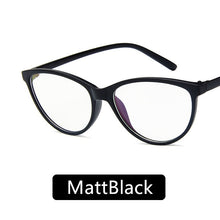 Load image into Gallery viewer, Women Cat Eye Eyeglasses Men Myopia Optical Glasse Frame Eye Glasses Computer Transparent Clear Frame Oculos
