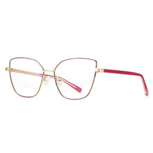 Load image into Gallery viewer, Women Cat Eye Full Rim Alloy Glasses Frame for Female Prescription Eyeglasses Optical Spectacles for Woman