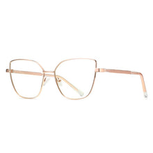Load image into Gallery viewer, Women Cat Eye Full Rim Alloy Glasses Frame for Female Prescription Eyeglasses Optical Spectacles for Woman