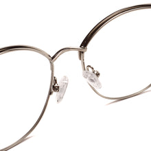 Load image into Gallery viewer, Women Cat Eye Full Rim Metal Spectacles Frames Prescription Eyeglasses With Spring Hinge For Lenses Myopia Reading