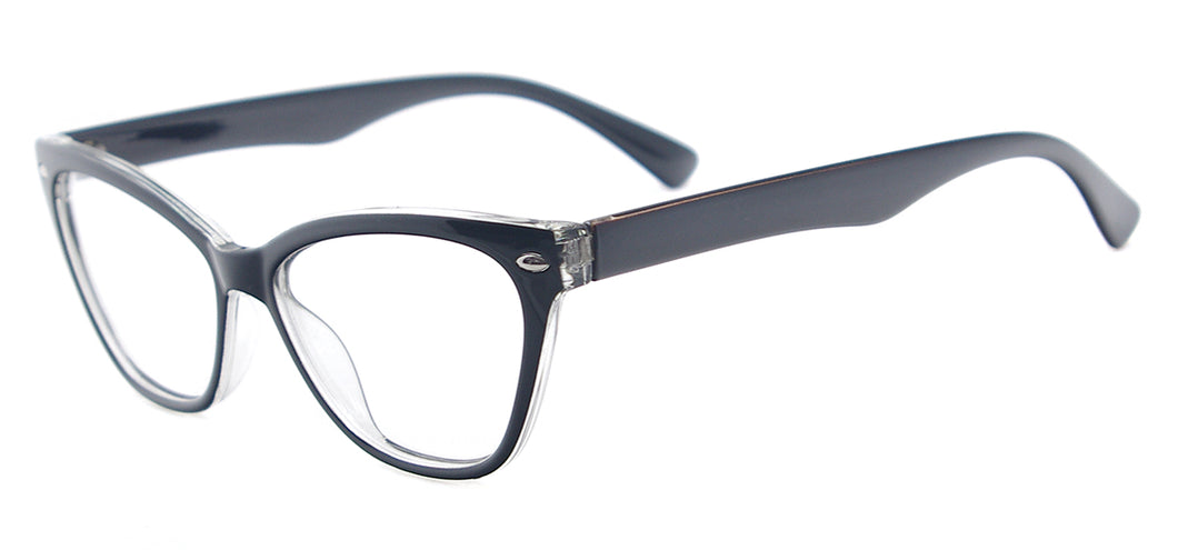 Women Cat Eye Glasses Lightweight Plastic Eyewear Frame For Prescription Lenses
