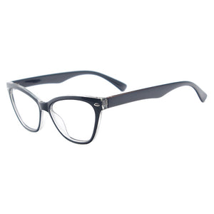 Women Cat Eye Glasses Lightweight Plastic Eyewear Frame For Prescription Lenses