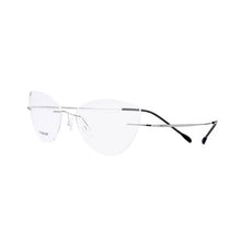 Load image into Gallery viewer, Women Cat Eye Rimless Titanium Eyeglasses Optical Frame Glasses Eyewear for Woman Eyeglasses