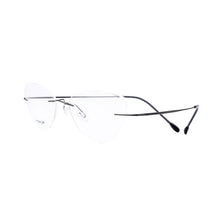 Load image into Gallery viewer, Women Cat Eye Rimless Titanium Eyeglasses Optical Frame Glasses Eyewear for Woman Eyeglasses