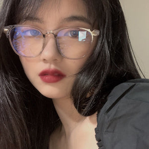 Women Glasses Big Frame Glasses for Women Glasses Frame Ladies Optical Spectacle Eyeglass Anti-blue Reading Sun Glasses