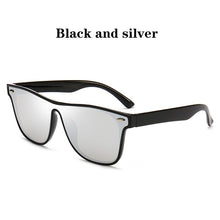Load image into Gallery viewer, Women Men Vintage Cat Eye Sunglasses Square Sun Protection Glasses Parasol Blue Festival Shades Trending  Brand