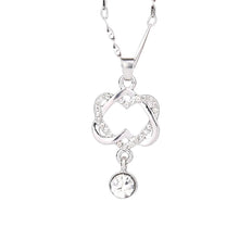 Load image into Gallery viewer, Fashion Women Necklaces Jewelry Double Heart Pendant Necklace Jewelries Chain Trinket Flawless Women Necklaces Exquisite Choker