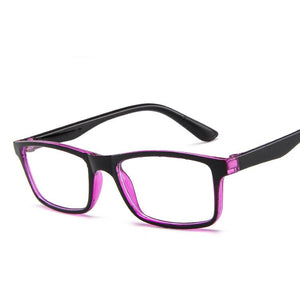 Women Reading Glasses Frame Men Black Eyeglasses Frame Vintage Round Clear Lens Glasses Optical Spectacle Frame
