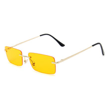 Load image into Gallery viewer, Women Rimless Sunglasses Women  Brand Designer Square Small Sun Glasses UV400 Shades Eyewear Oculos De Sol