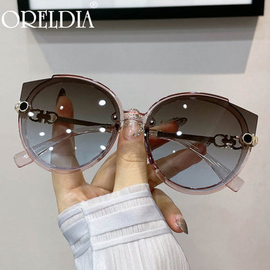 Women Round Sunglasses 2023  Brand Designer y2k Sun Glasses Men Vintage Eyelasses Lady Black Shades Eyewear UV400