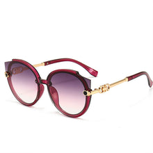 Load image into Gallery viewer, Women Round Sunglasses 2023  Brand Designer y2k Sun Glasses Men Vintage Eyelasses Lady Black Shades Eyewear UV400