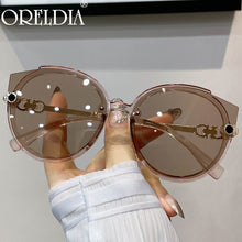 Load image into Gallery viewer, Women Round Sunglasses 2023  Brand Designer y2k Sun Glasses Men Vintage Eyelasses Lady Black Shades Eyewear UV400