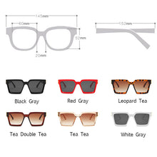 Load image into Gallery viewer, Women Sunglasses Brand Designer Square Shades for Women Retro Women  Sunglasses Lentes De Sol Mujer