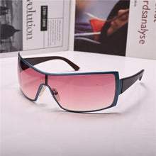 Load image into Gallery viewer, Women Sunglasses Steampunk Sun Glasses for Female vintage brown One-piece Lens Anti Reflection Driving Small Face